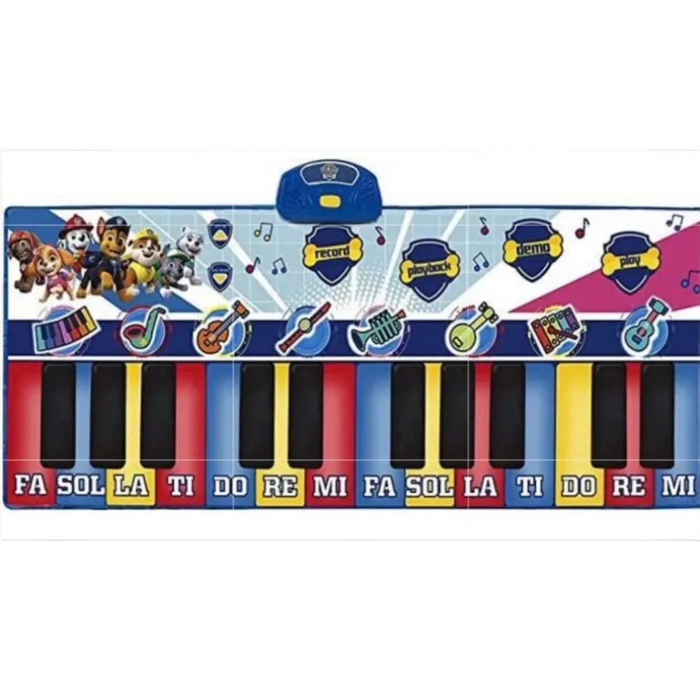 Paw Patrol Giant Musical 70” Piano Mat